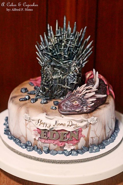 GOT: Heir to the Throne Cake by Alfred Fernandez Nimo