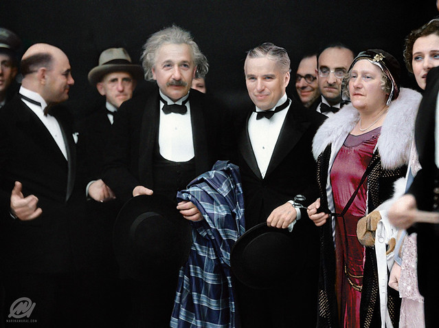 Einstein and Chaplin