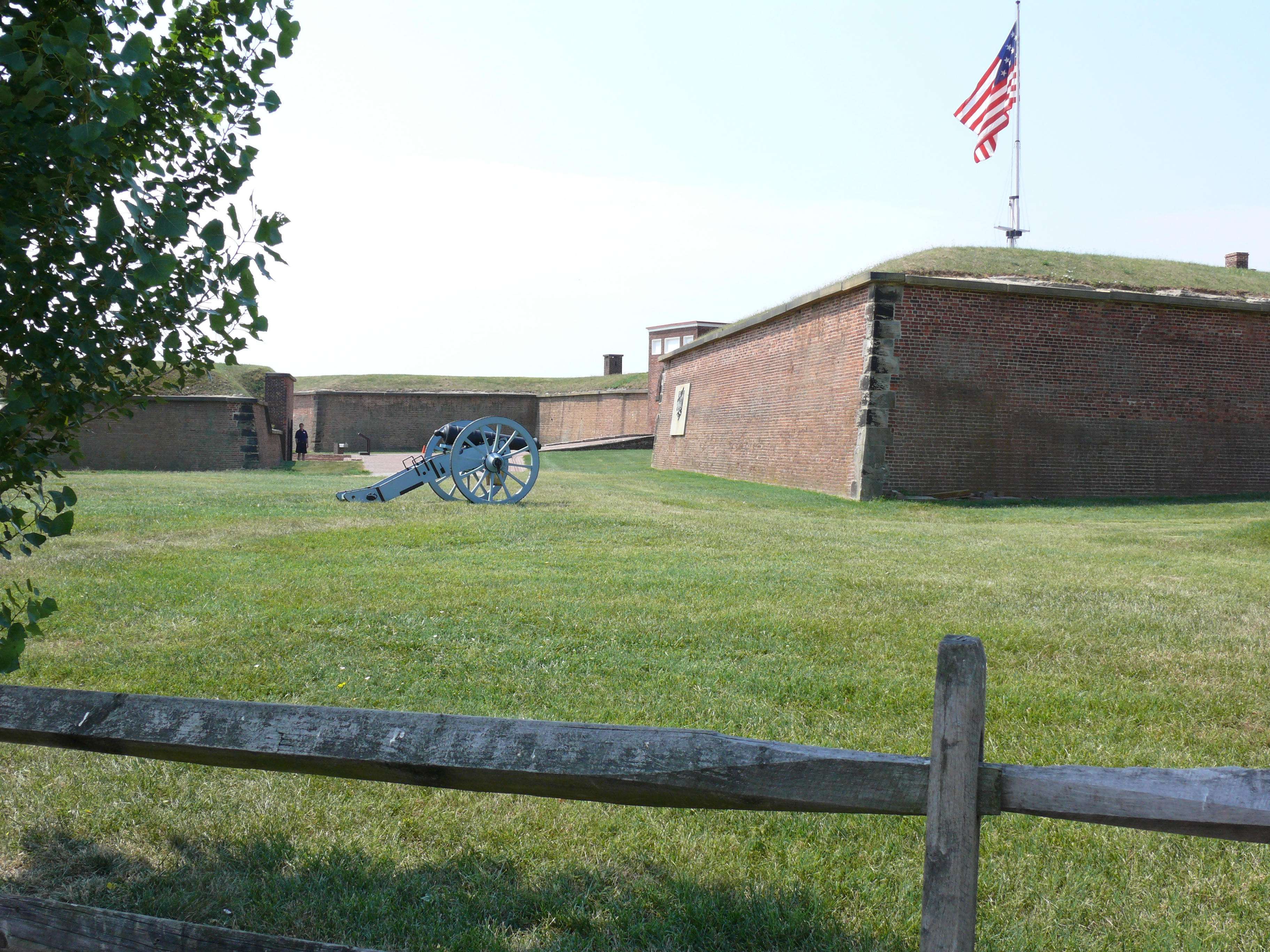 Fort McHenry, Baltimore MD. Photo taken July 18, 2007