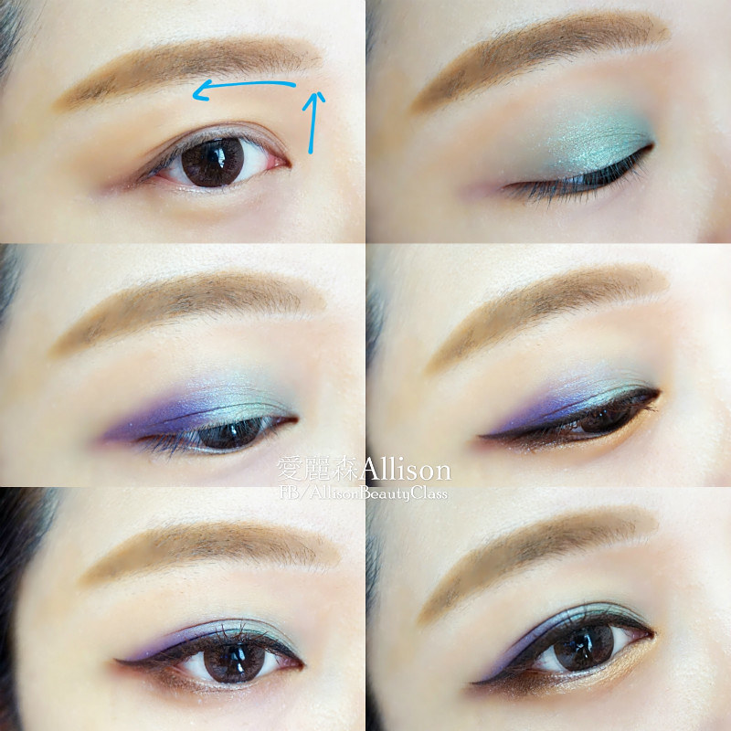 Morphe X Jaclyn Hill眼影盤|綠紫眼影|仙氣眼妝