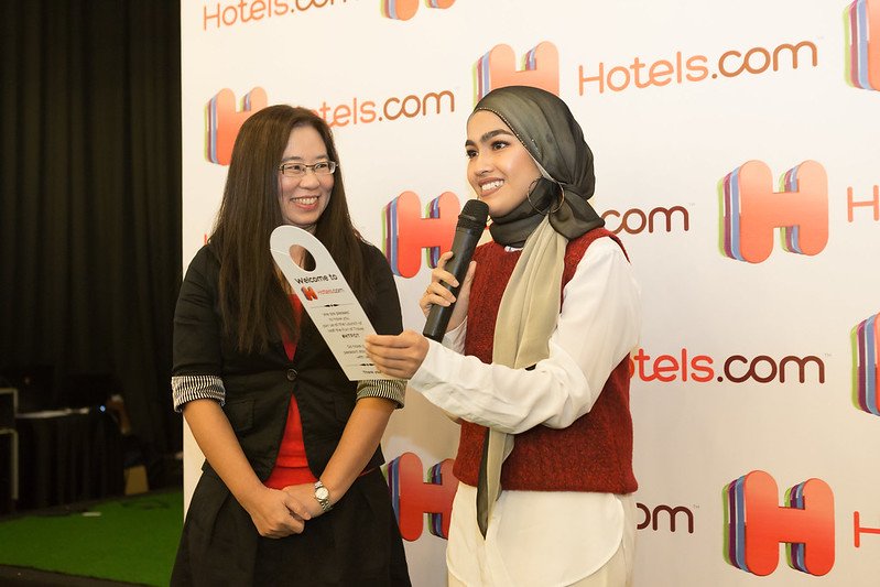 Jessica Chuang And Elfira Loy Sharing A Light Moment During The Launch Of The Campaign