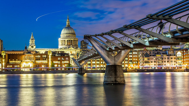 Millennium Bridge, London, UK