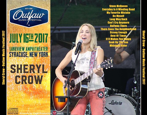 Sheryl Crow-Outlaw Festival 2017 back