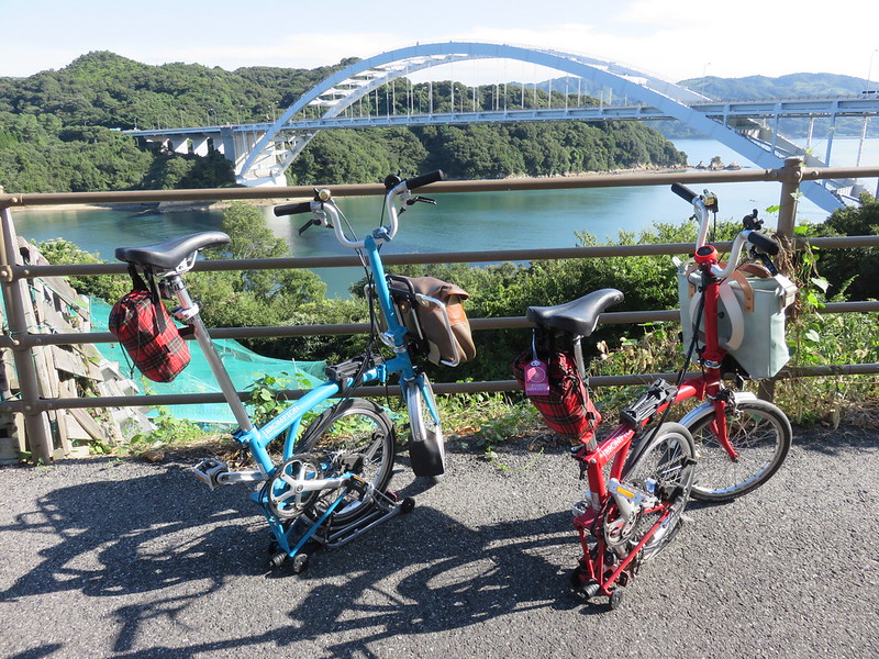 Inland sea bike ride - Japan