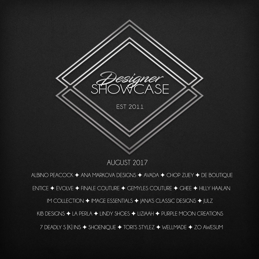 Designer Showcase- August 2017 - SecondLifeHub.com