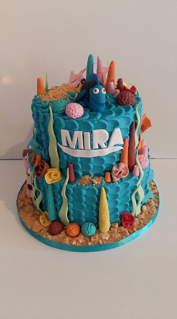 Finding "Mira" Dory Buttercream Cake by Rencia Lawrence of Rencia's Creations