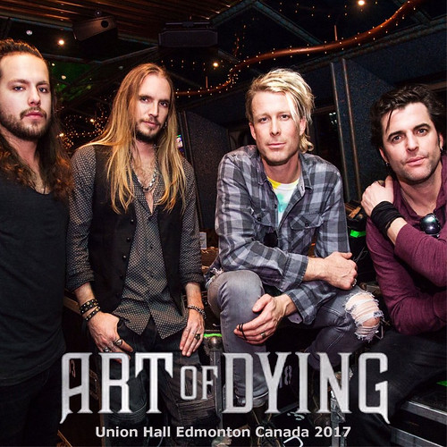 Art Of Dying-Edmonton 2017 front
