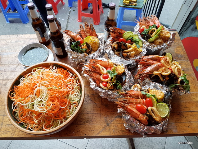 Soi Thai Street Food food spread