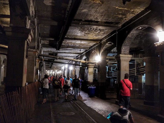 Cleveland Streetcar tunnel tour