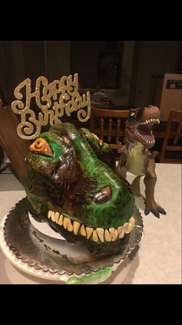 Dinosaur Cake by Kristin Levy