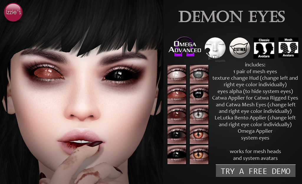 Demon Eyes (for FLF) - TeleportHub.com Live!