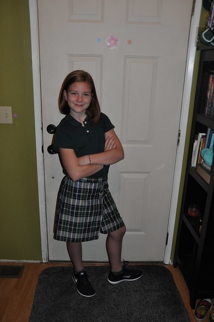 Ana First Day of 4th Grade