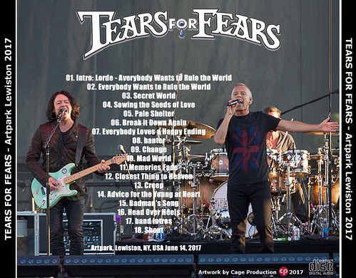Tears For Fears-Lewiston 2017 back