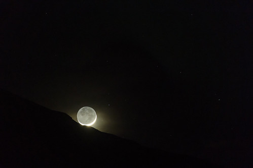 moon luna silueta night noche stars estrellas galeras landscape pasto nariño
