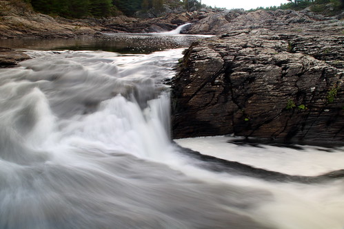 cascade waterfall river water rocks nature moonriver ontario landscape whitewater