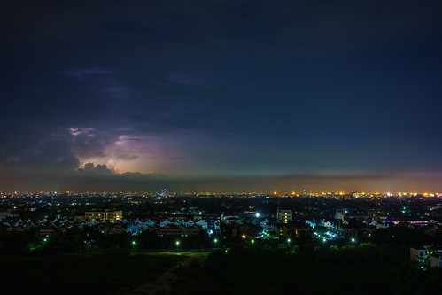 bangkok landscape light lightning longexposure natural nature night nightphoto rain thailand