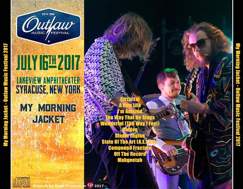 My Morning Jacket-Outlaw Festival 2017 back