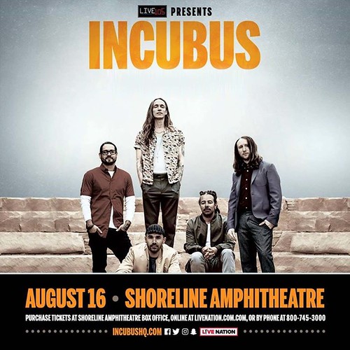 Incubus-Mountain View 2017 front