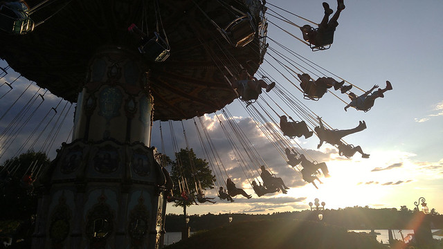 Sunset Swing Ride