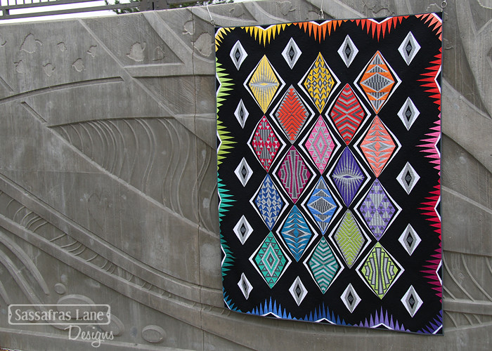 Empire Place quilt feature in Quilty Magazine