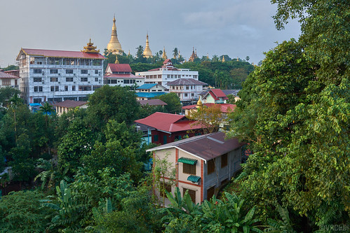 myanmar pagoda yangon city