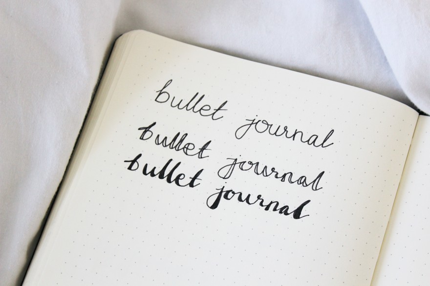 bullet journal blogi