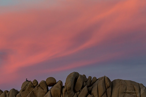 2017 balancedrock california joshuatreenationalpark march sunset sky