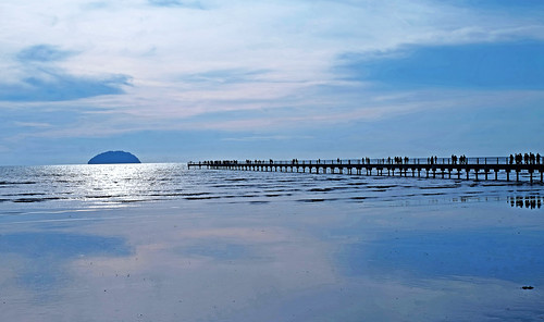 sea reflect sky horizon blue natural landscape 海 青空 マレーシア