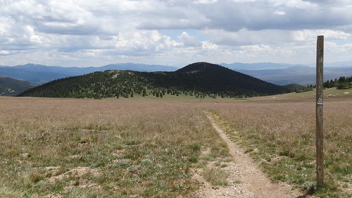 chfstew colorado coloradotrail hiking trail segment6 landscape sign trailsign