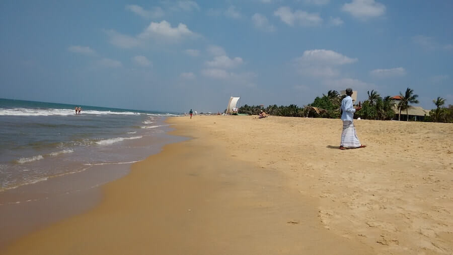 Negombo Beach in Sri Lanka