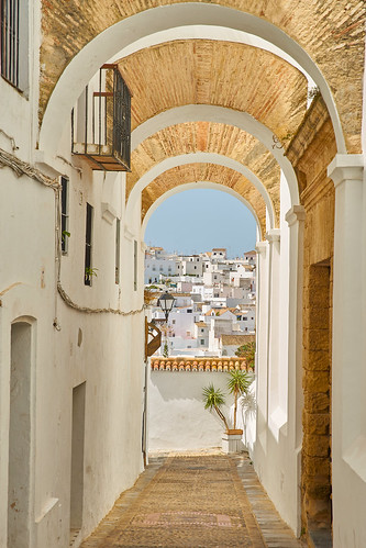 vejer view andalusia spain