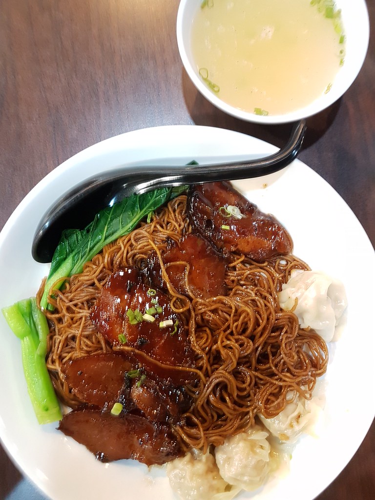 義燒餛飩面 ChaSiew Wan Ton Mee $13.90 @ Porridge Time Main Place USJ21