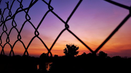 water california stevenson mercedriver river sunset purple fence