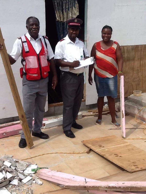 The Salvation Army responds to Hurricane Irma damage in St Martin