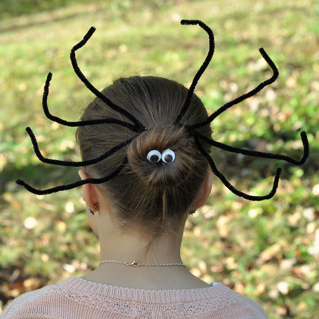 Our Five Ring Circus: 6 Adorably Spooky Halloween Hairstyles for Girls