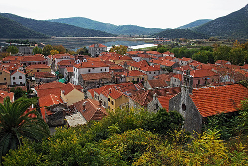 croatia hrvatska dalmatia adriatic veliston town