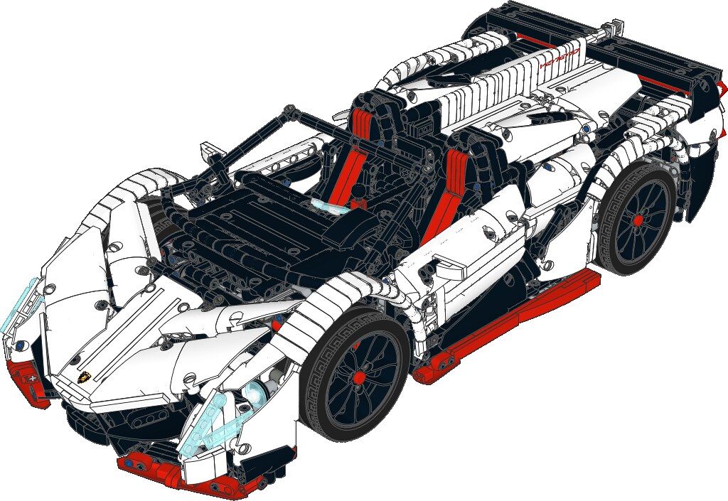 Lamborghini Veneno - Pirelli Version ? Instructions complete!