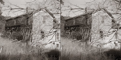 stereo stereorealist virginia middlebrook abandoned bw film