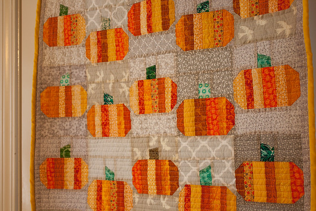 Pumpkin "Window Quilts"