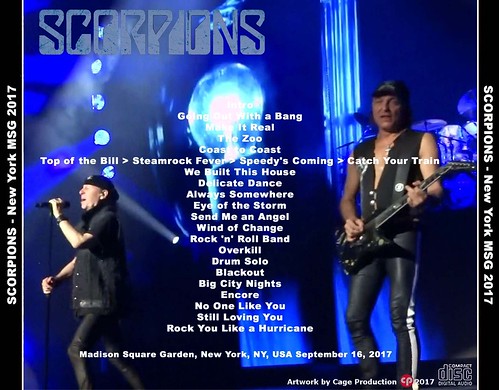 Scorpions-New York MSG 2017 back