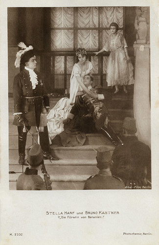Stella Harf and Bruno Kastner in Die Fürstin von Beranien (1918)