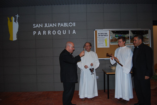 Bendición de los Salones Parroquiales de San Juan Pablo II