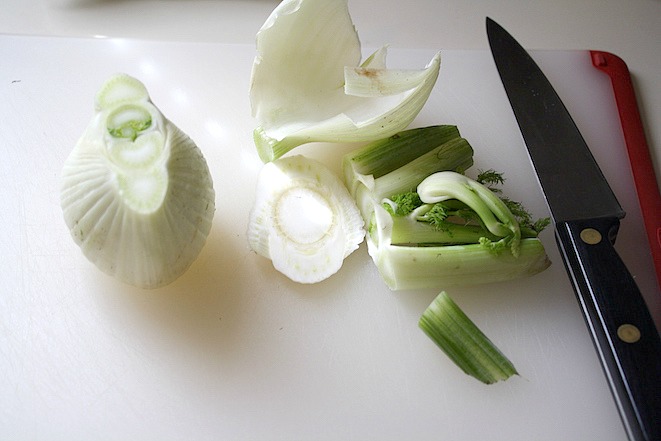 Roasted Butternut Squash Fennel Kale Salad