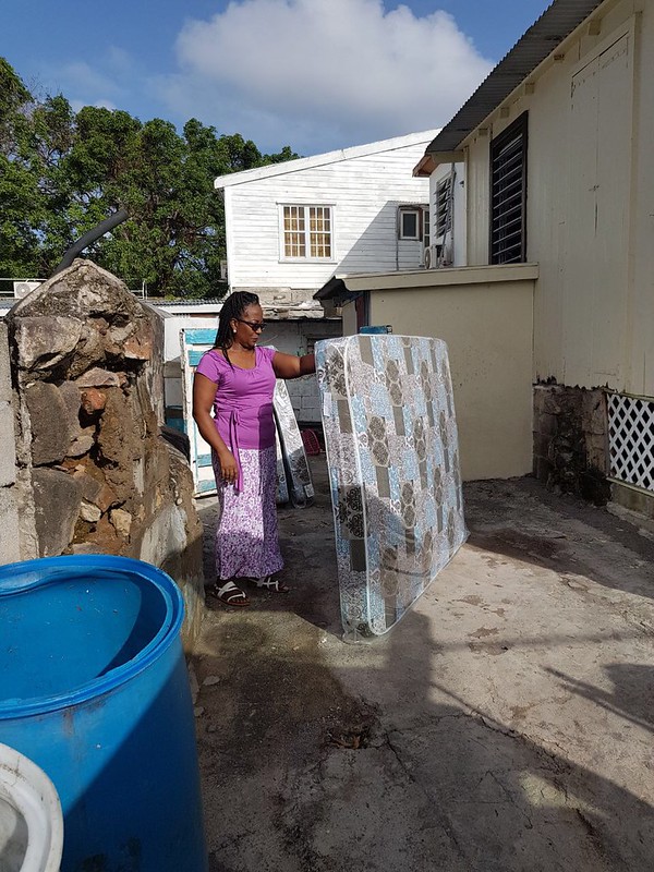 Some of the relief efforts of The Salvation Army in St Kitts