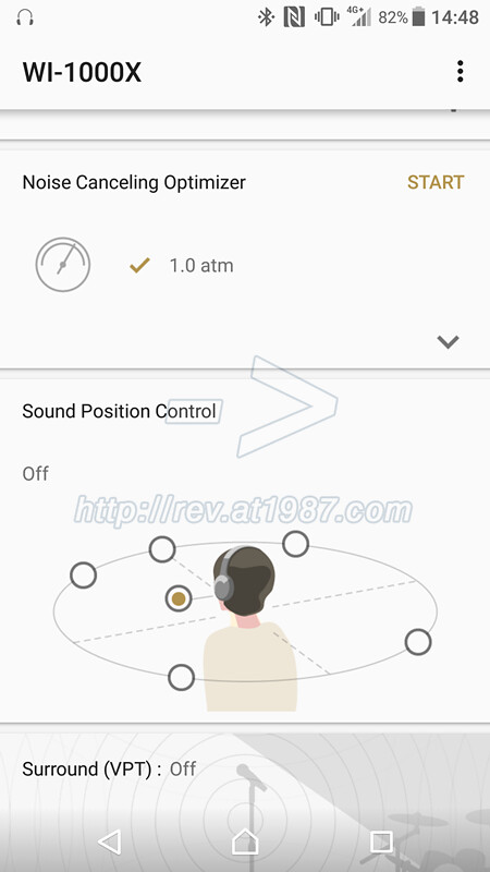 Sony | Headphones Connect Sound Position Control