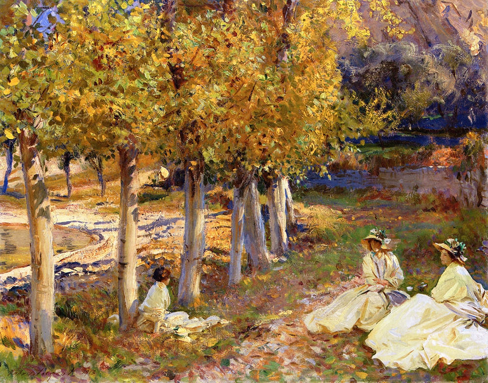 Autumn Leaves by John Singer Sargent, 1913