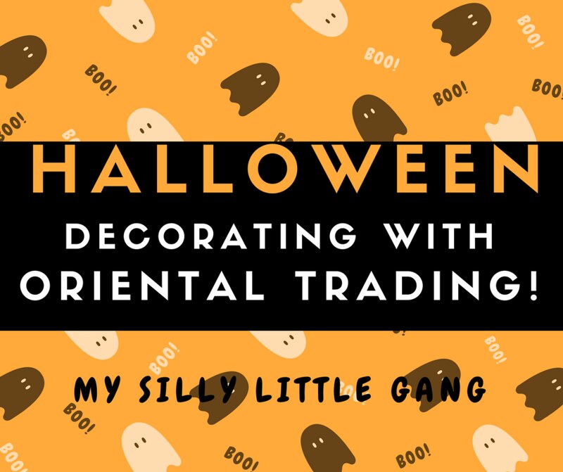 Halloween Decorating With Oriental Trading