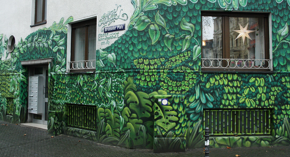 Street art in Keulen: Belgisches Viertel | Mooistestedentrips.nl