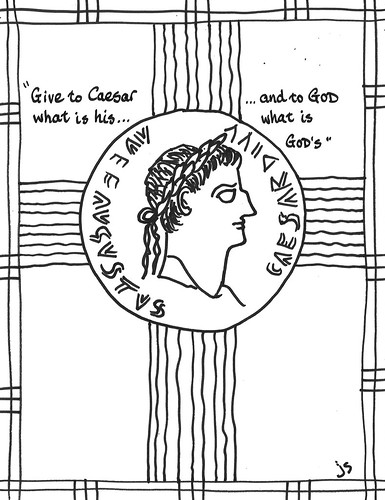 Caesar denarius