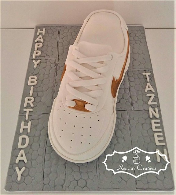 21st Nike Birthday Cake by Rencia Lawrence of Rencia's Creations